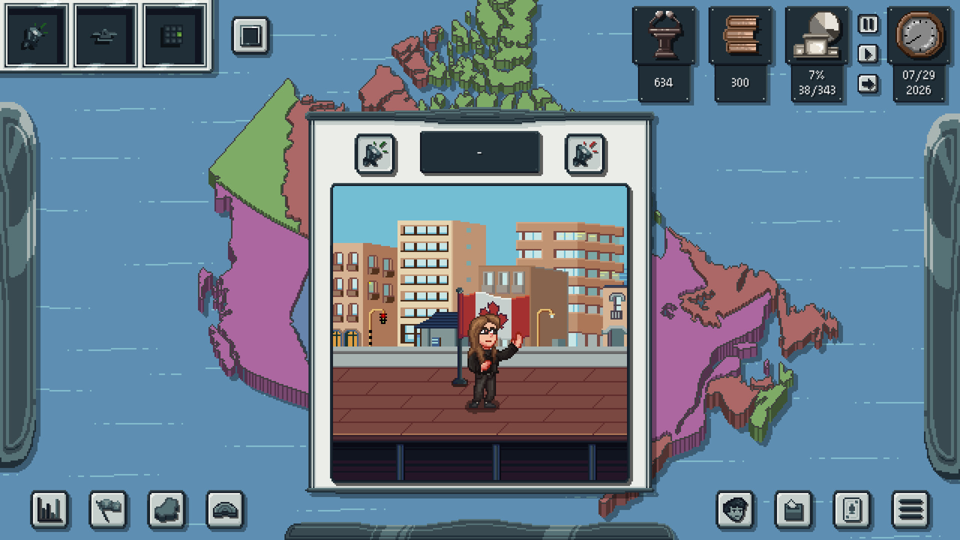 Скриншот Vox Populi: Canada 2025