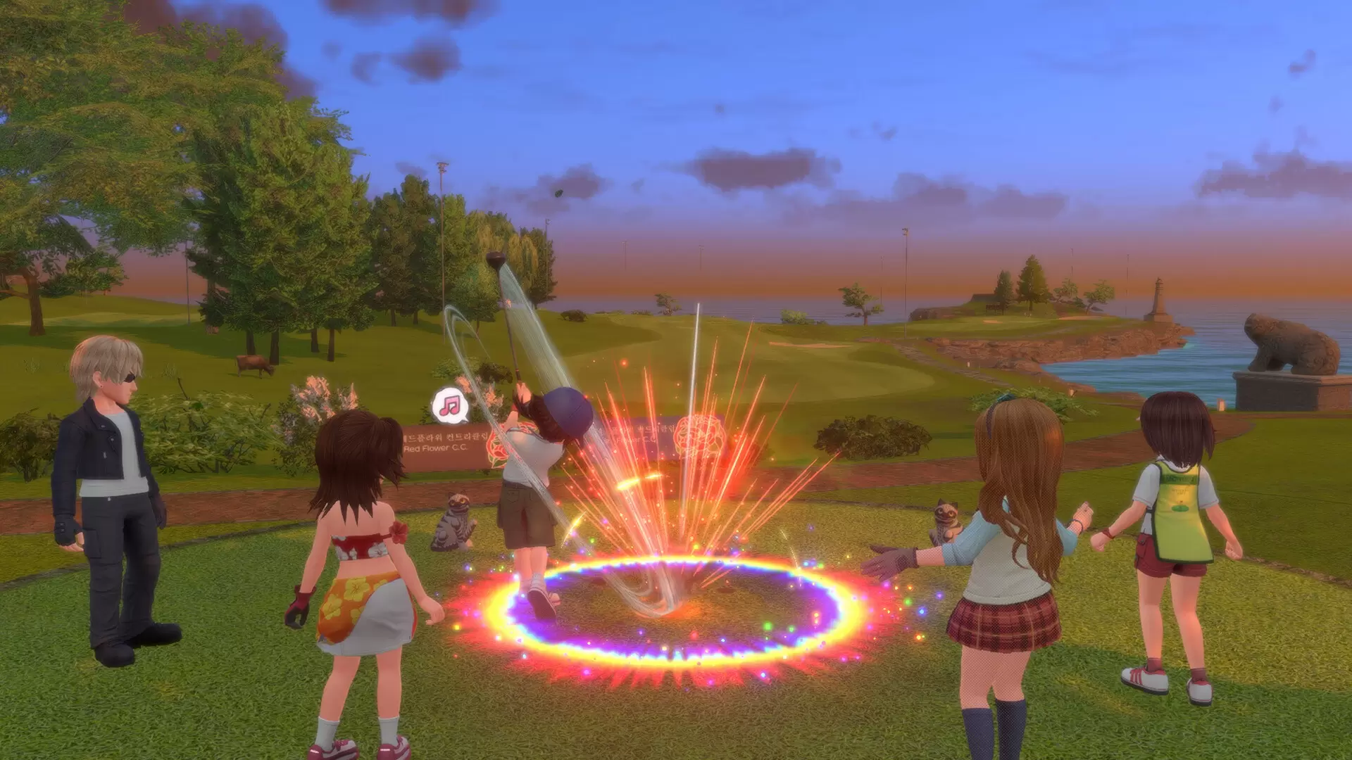 Скриншот EVERYBODY'S GOLF HOT SHOTS