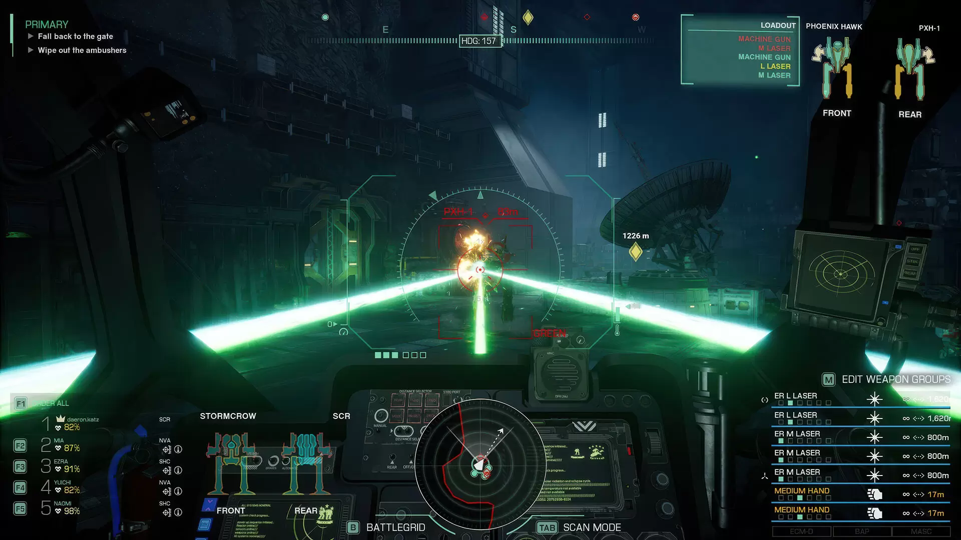 Скриншот MechWarrior 5: Clans