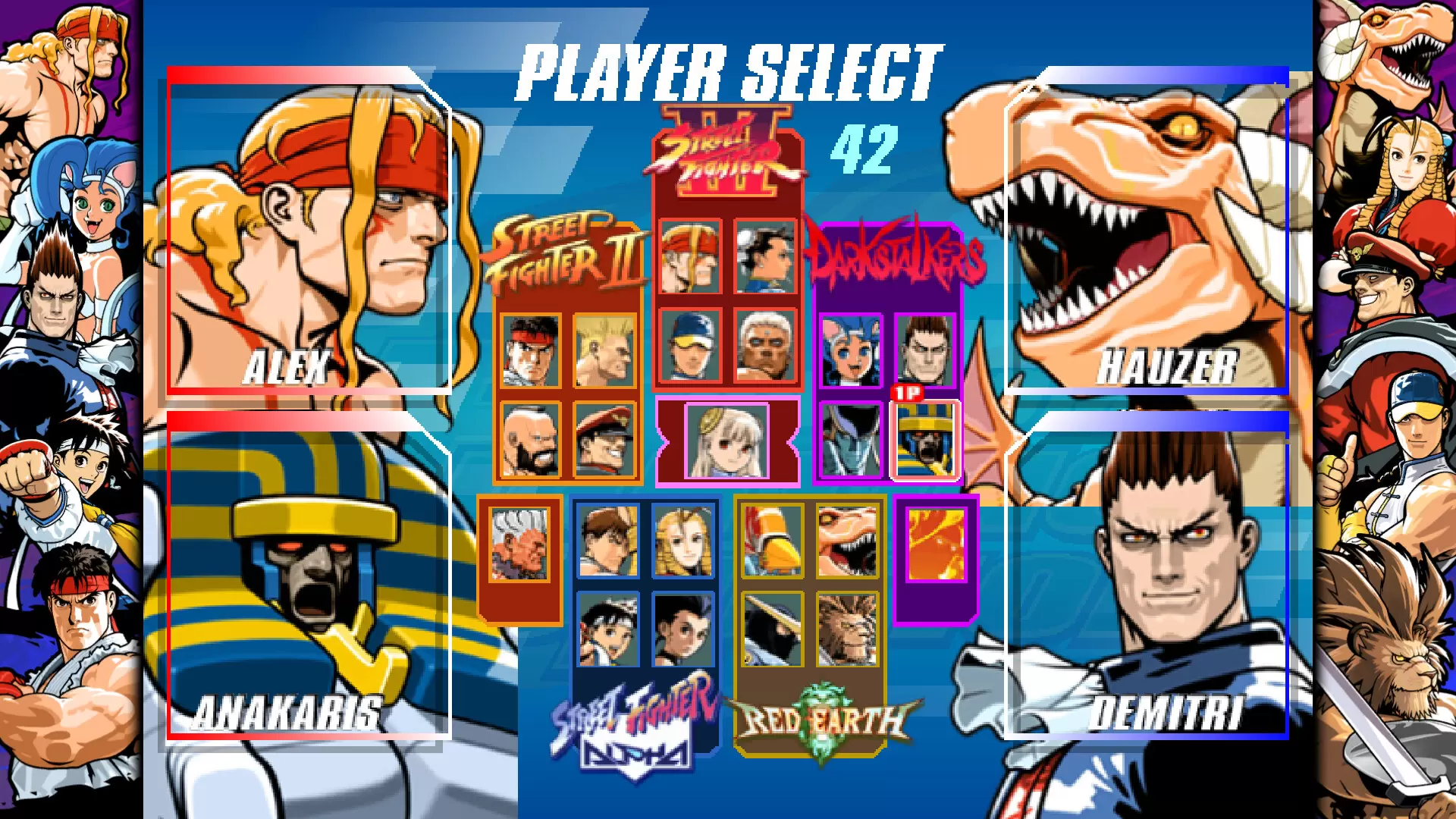 Скриншот Capcom Fighting Collection 2