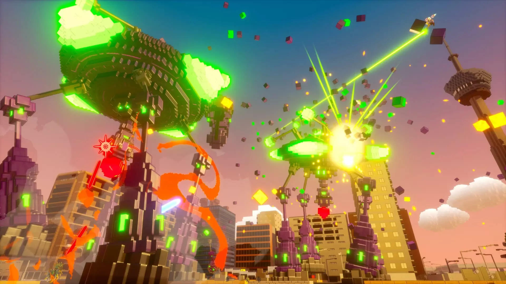 Скриншот EARTH DEFENSE FORCE: WORLD BROTHERS 2
