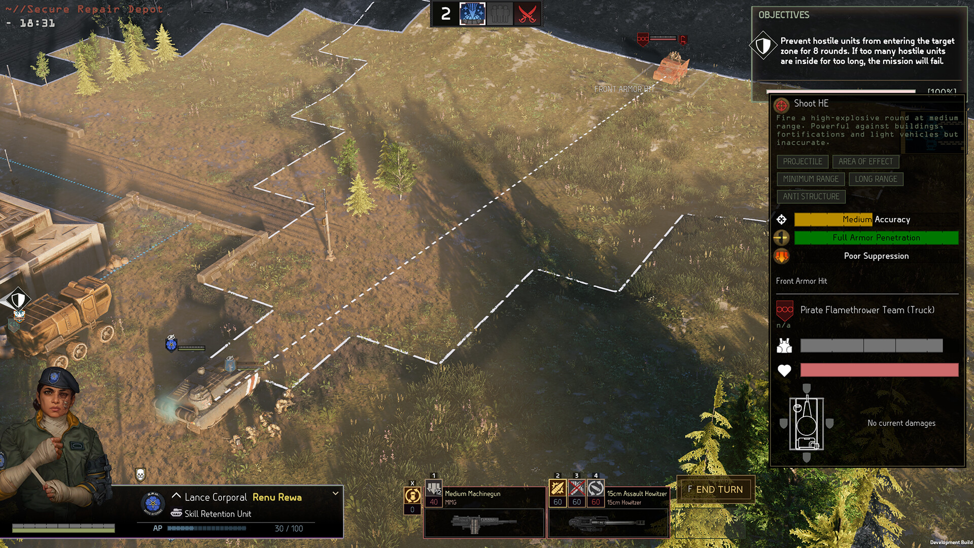 Скриншот MENACE