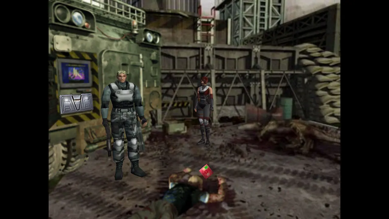Скриншот Dino Crisis 2