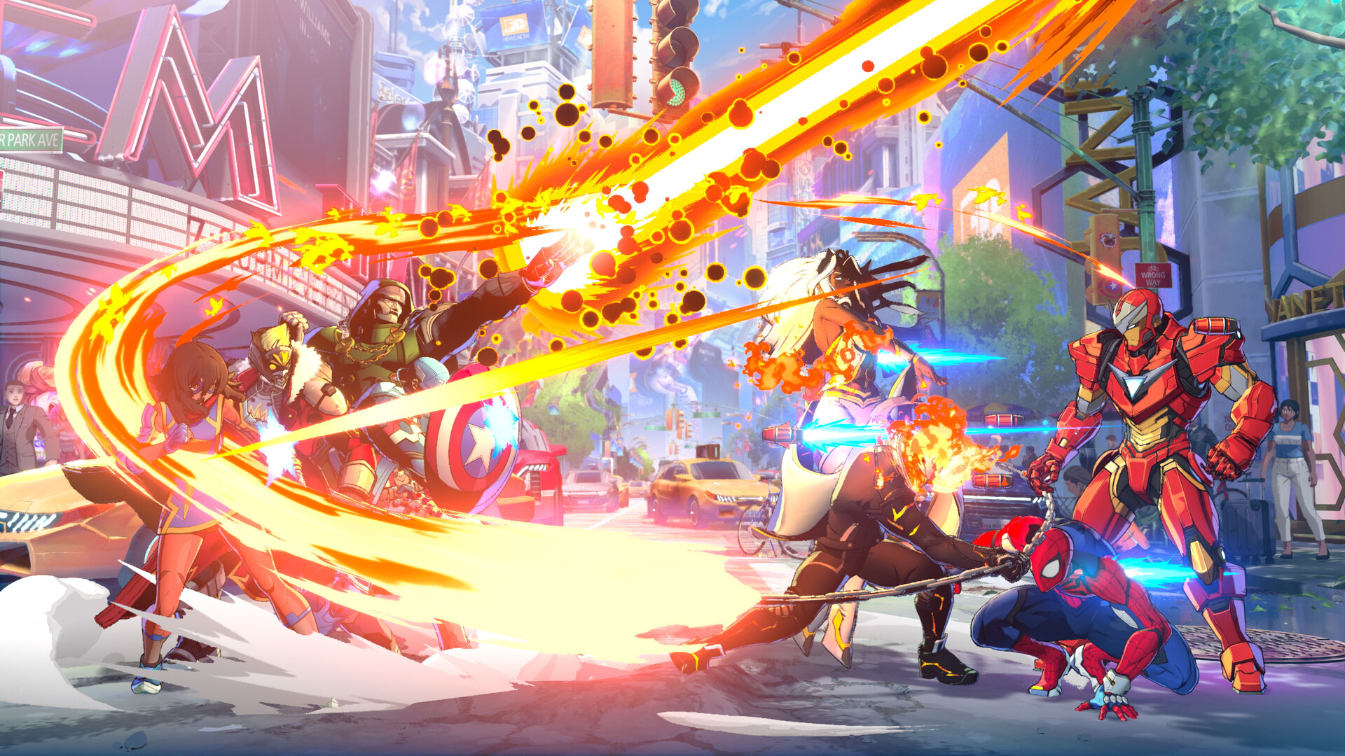 Скриншот MARVEL Tōkon: Fighting Souls