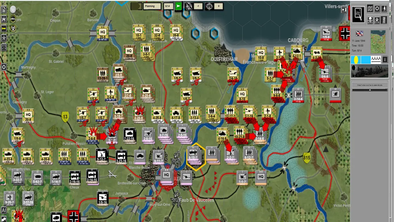 Скриншот WEGO World War II: Overlord