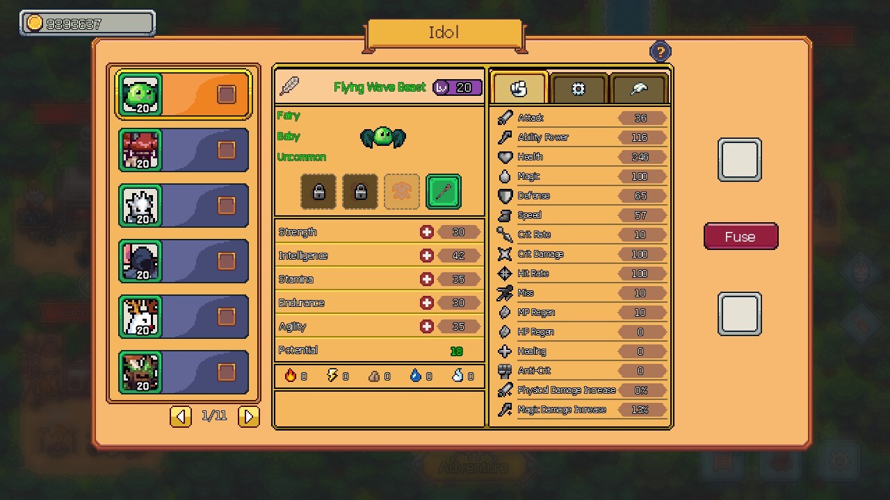 Скриншот Fantasy Idle Dungeon