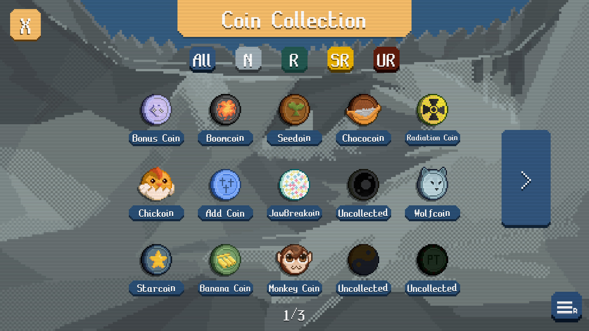 Скриншот RACCOIN: Coin Pusher Roguelike