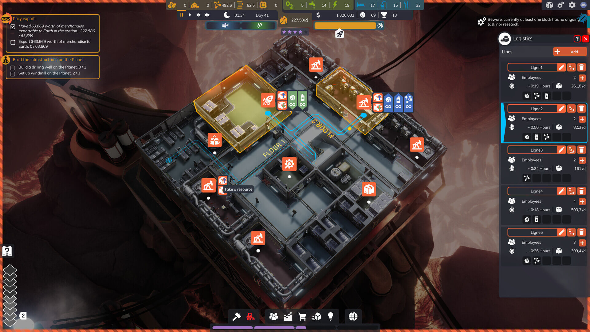 Скриншот Space Drilling Station