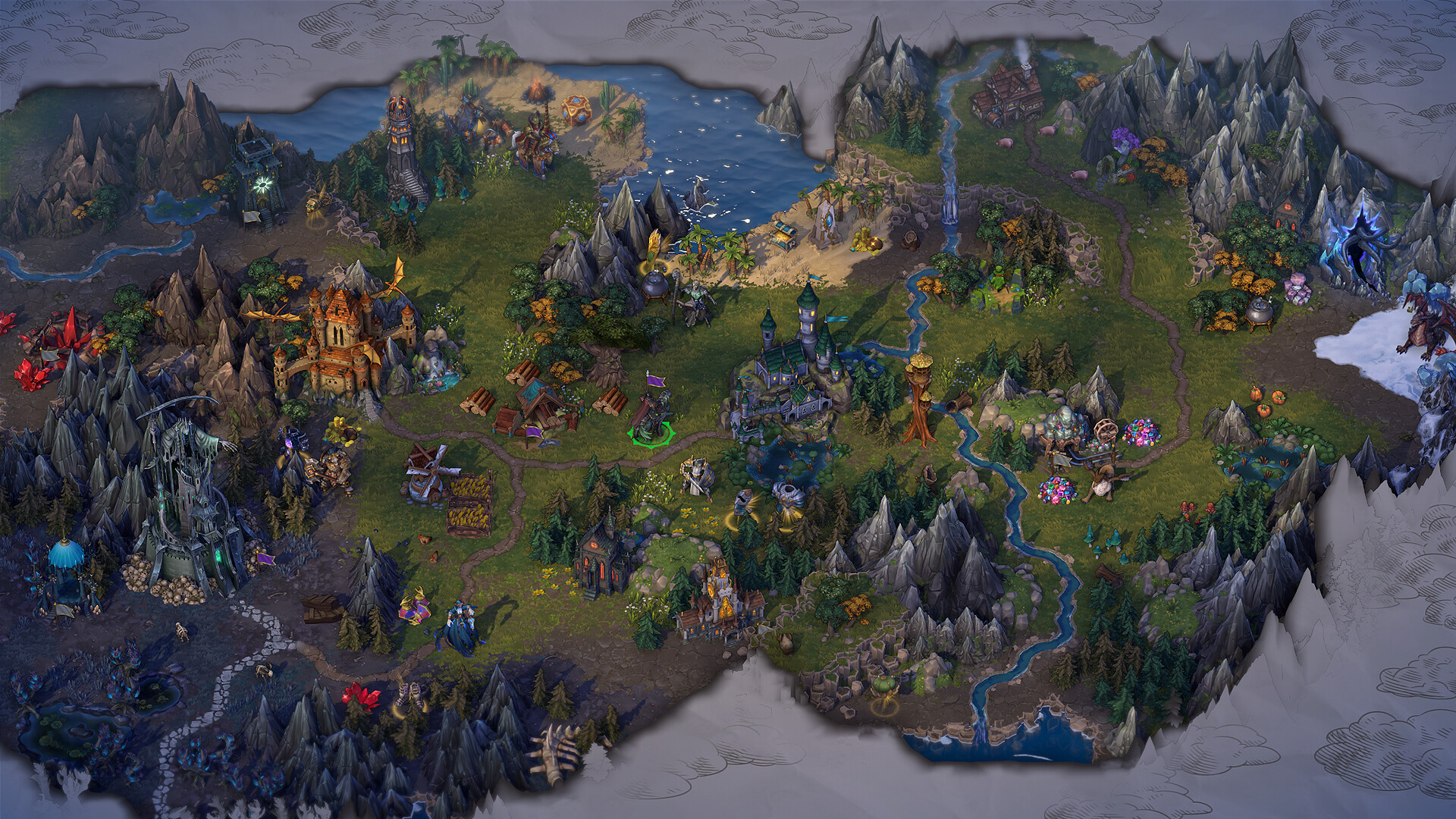 Скриншот Heroes of Might and Magic: Olden Era
