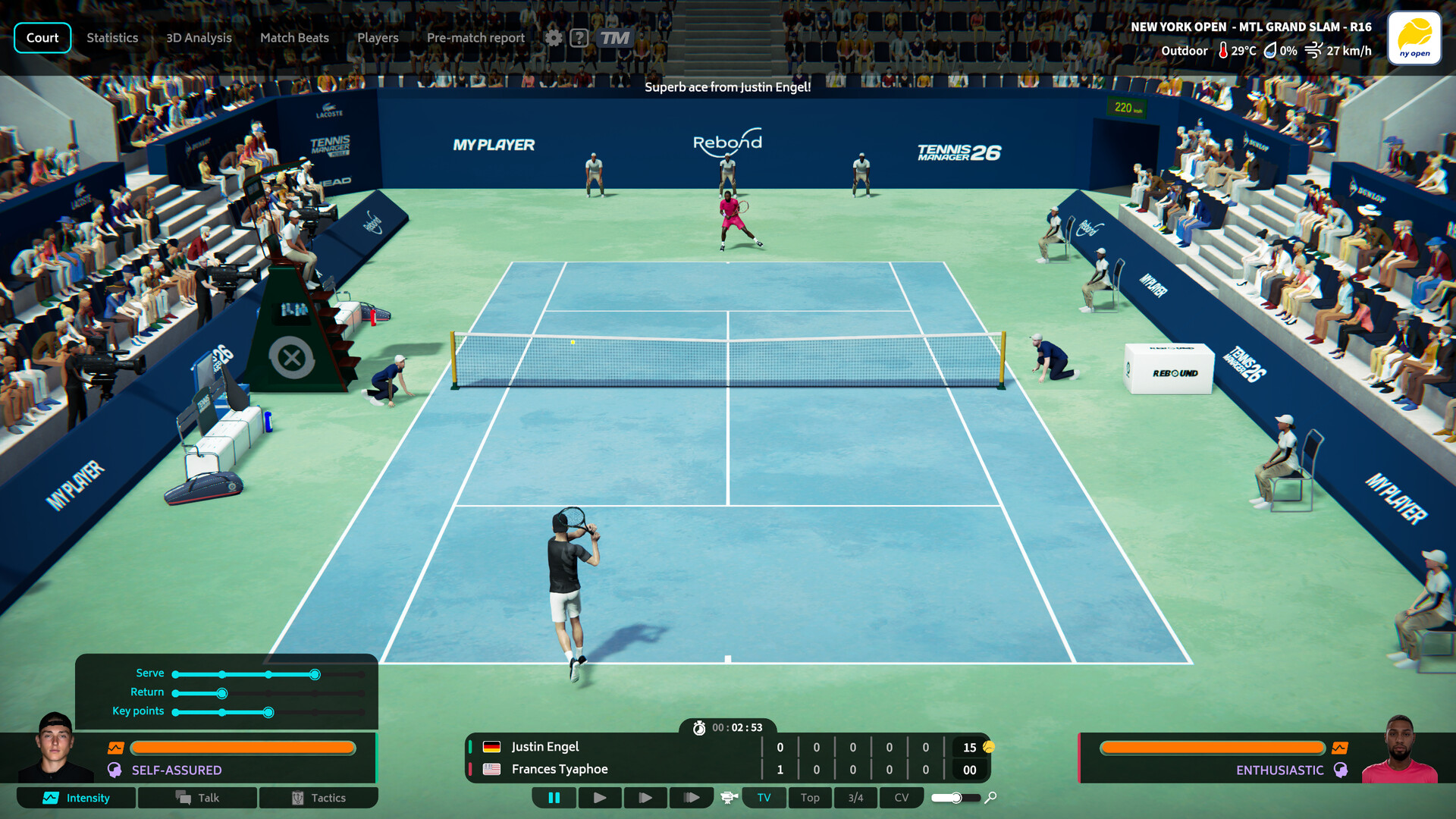 Скриншот Tennis Manager 26