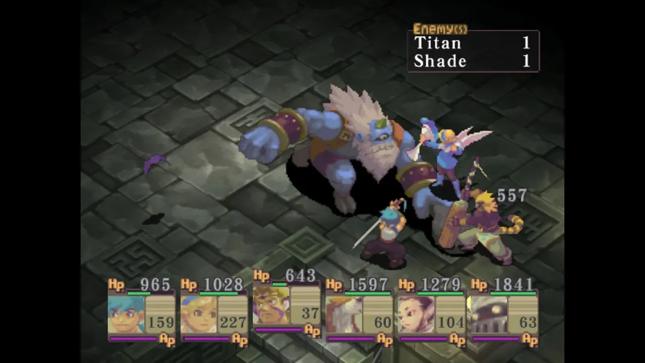 Скриншот Breath of Fire IV