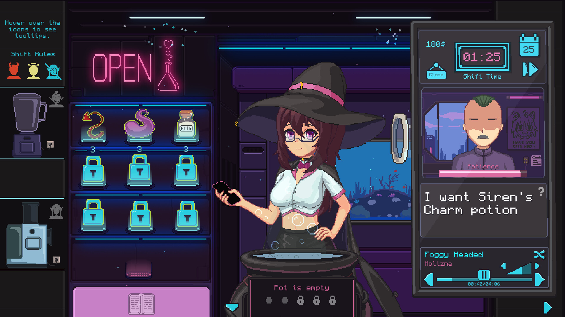 Скриншот Part-Time Witch