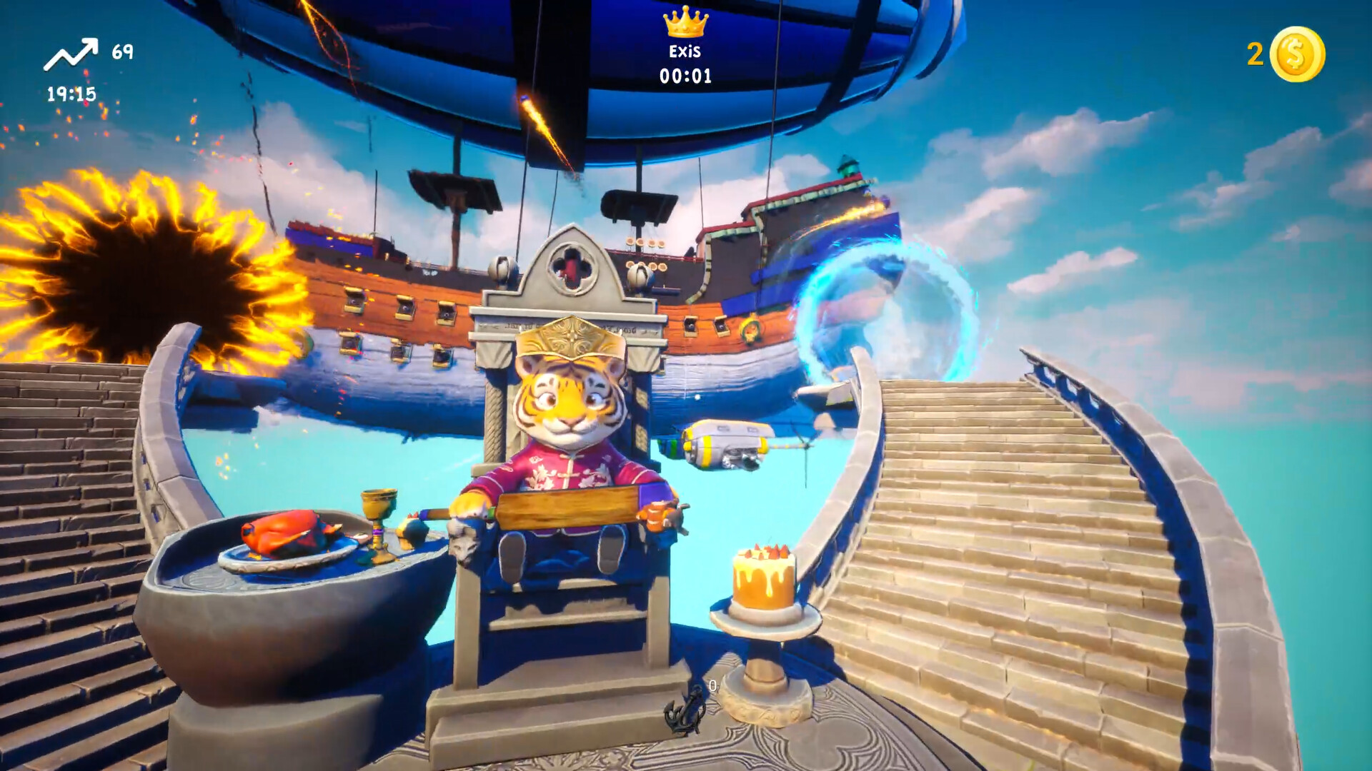 Скриншот Airship Climber