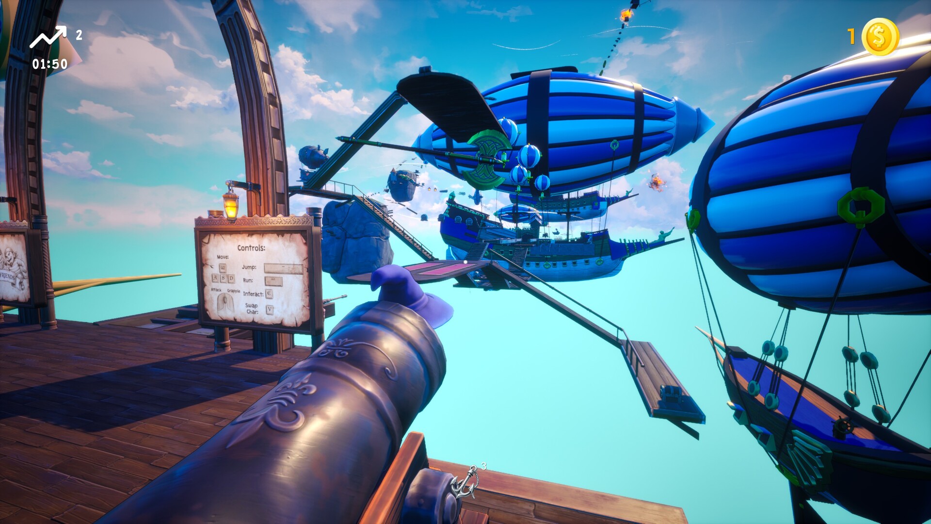 Скриншот Airship Climber