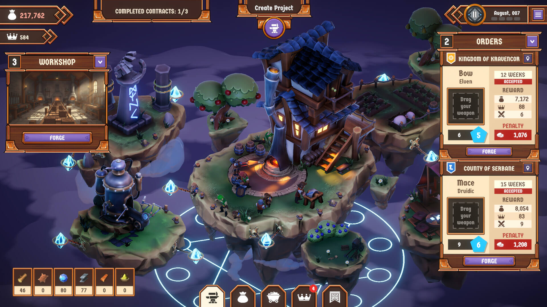 Скриншот Magic Forge Tycoon