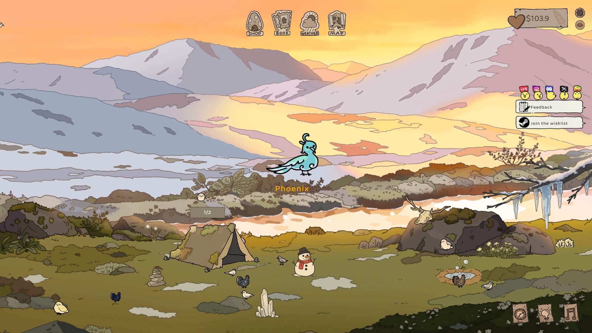 Скриншот Feather Land