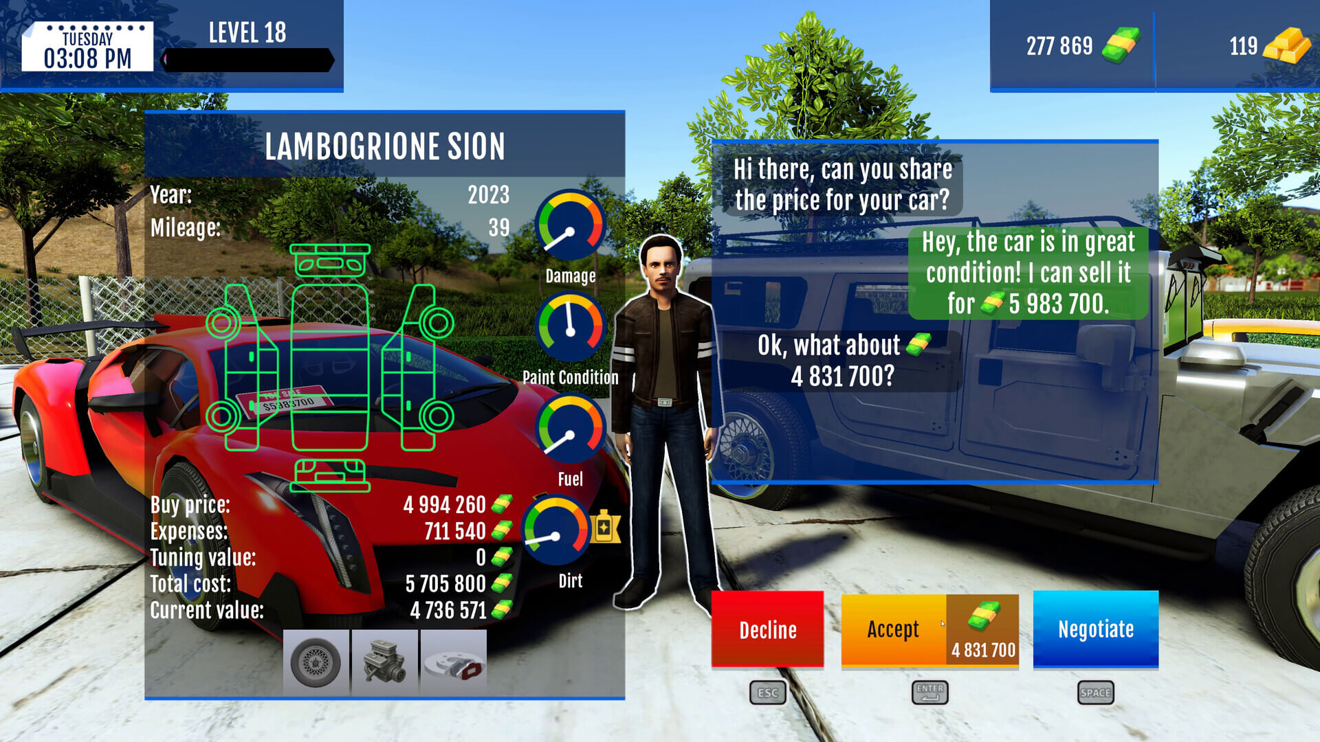 Скриншот Car Sales Simulator