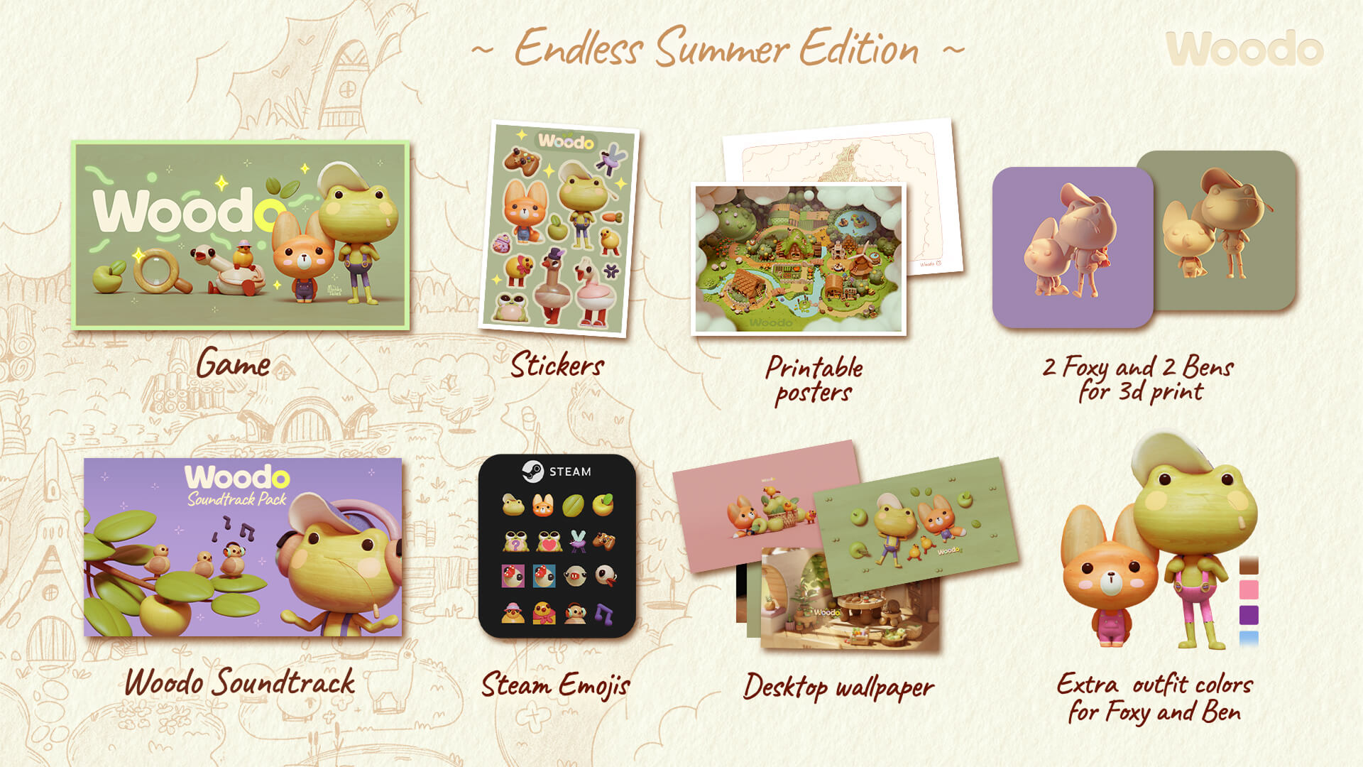 Скриншот Woodo - Endless Summer Edition