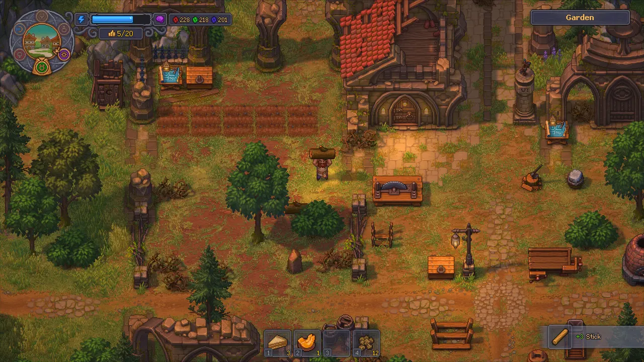 Скриншот Graveyard Keeper 2