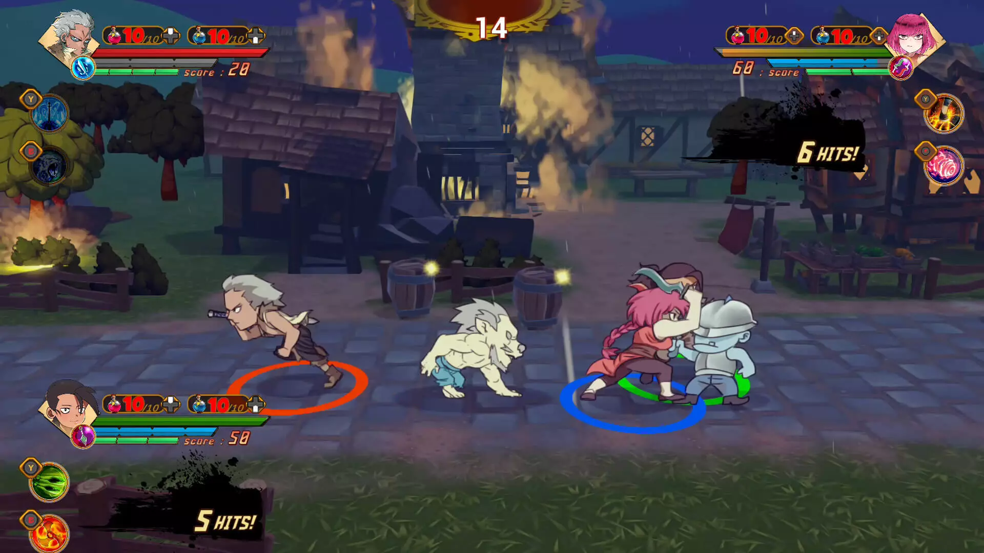Скриншот Unrivaled Heroes: 2.5D Brawler